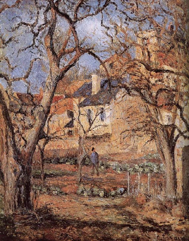 Camille Pissarro Garden china oil painting image
